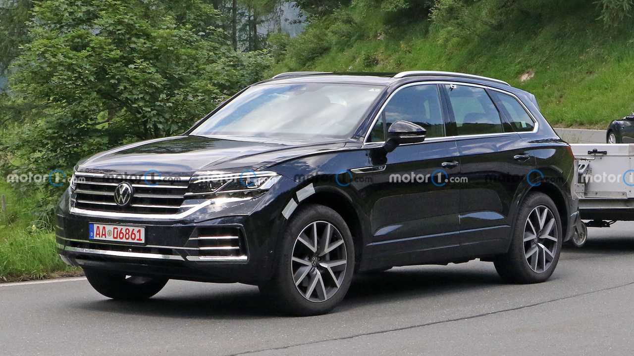 Nuova Volkswagen Touareg, foto spia