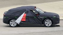Audi Q6 e-tron Sportback (2023) auf ersten Erlkönigfotos