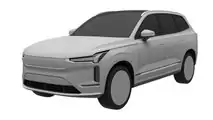 Volvo EXC90, imágenes de patente