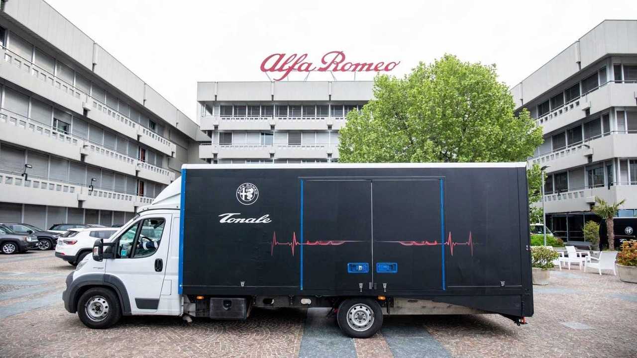 Alfa Romeo Tonale private preview tour