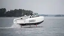 Candela electric hydrofoil boat