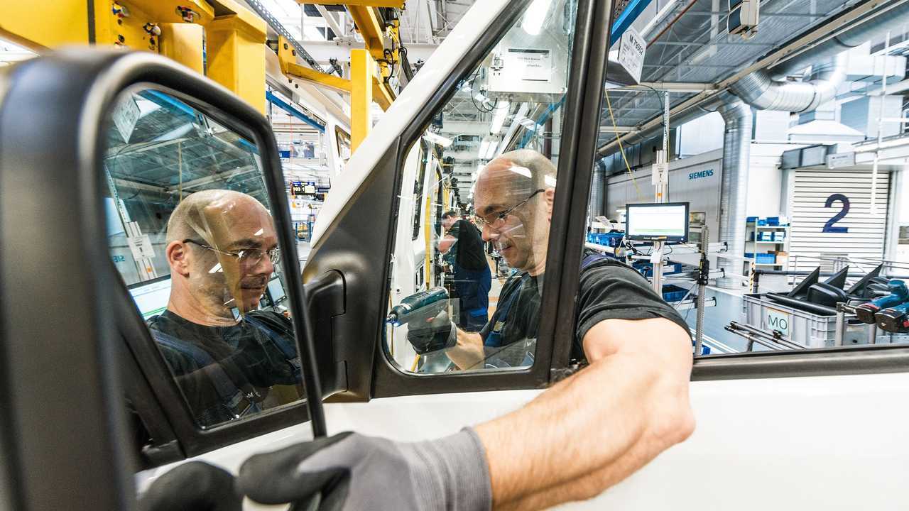 La fabbrica Mercedes di Ludwigsfelde