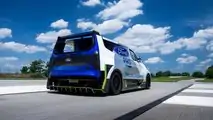 Super van elétrica Ford
