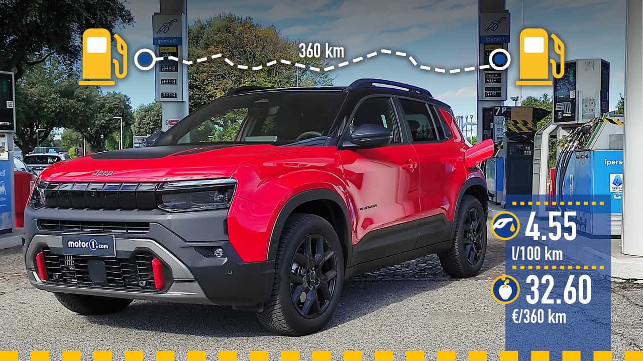 Jeep Avenger 4xe mild hybrid (2026), la prova dei consumi reali