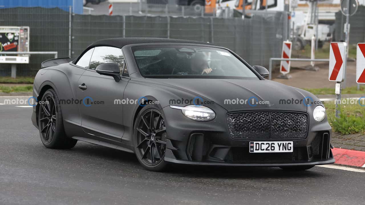 Bentley Supersports Convertible (2027) Erlkönig