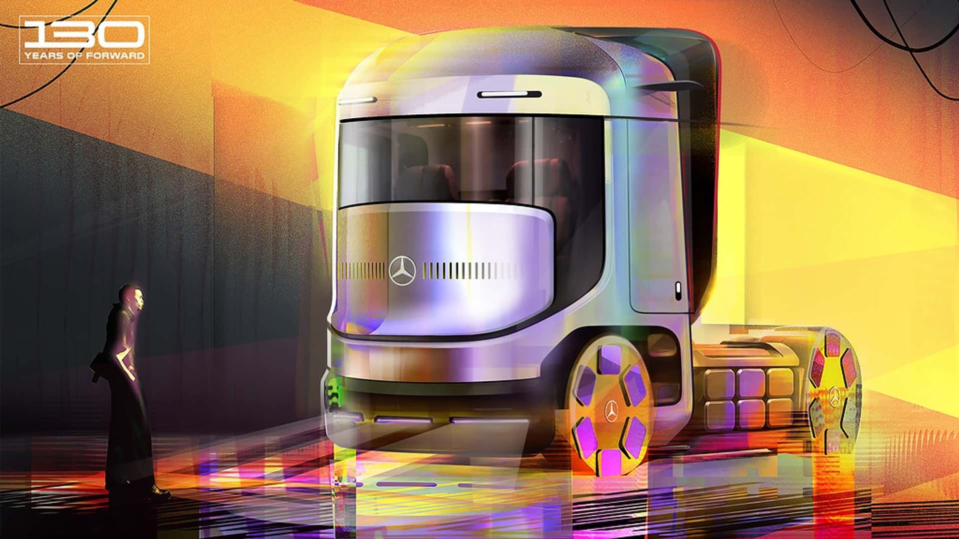 Daimler Truck 預見 2070 年的未來交通：機器人卡車、飛艇與垂直城市