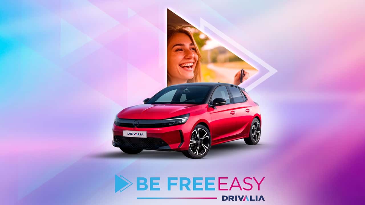 Drivalia Be Free Easy: noleggio auto con anticipo di un canone