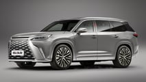 Lexus TX Resmi Olmayan Render Görselleri