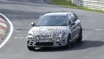 Photos espion de la Cupra Leon Sportstourer 2024