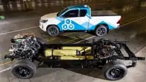 Toyota hydrogen-fueled Hilux Prototype pick-up