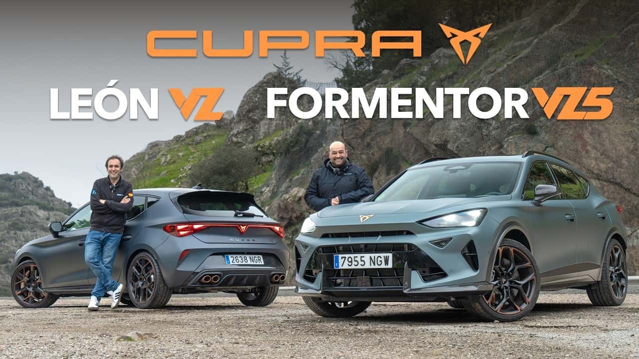 715 CV, a prueba: CUPRA Fomentor VZ5 y CUPRA León VZ (en vídeo)