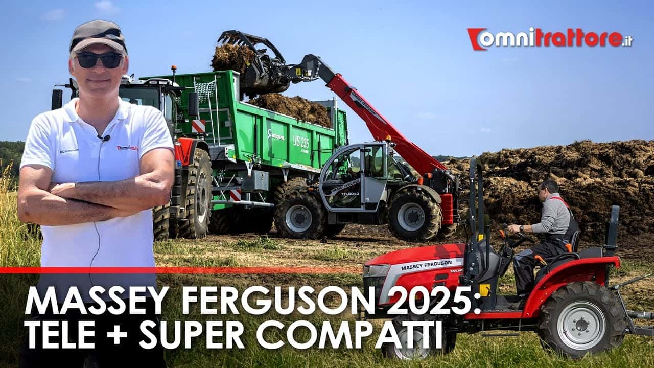 Massey Ferguson: trattori MF 1M e sollevatori telescopici MF TH DYNA-CT 2026