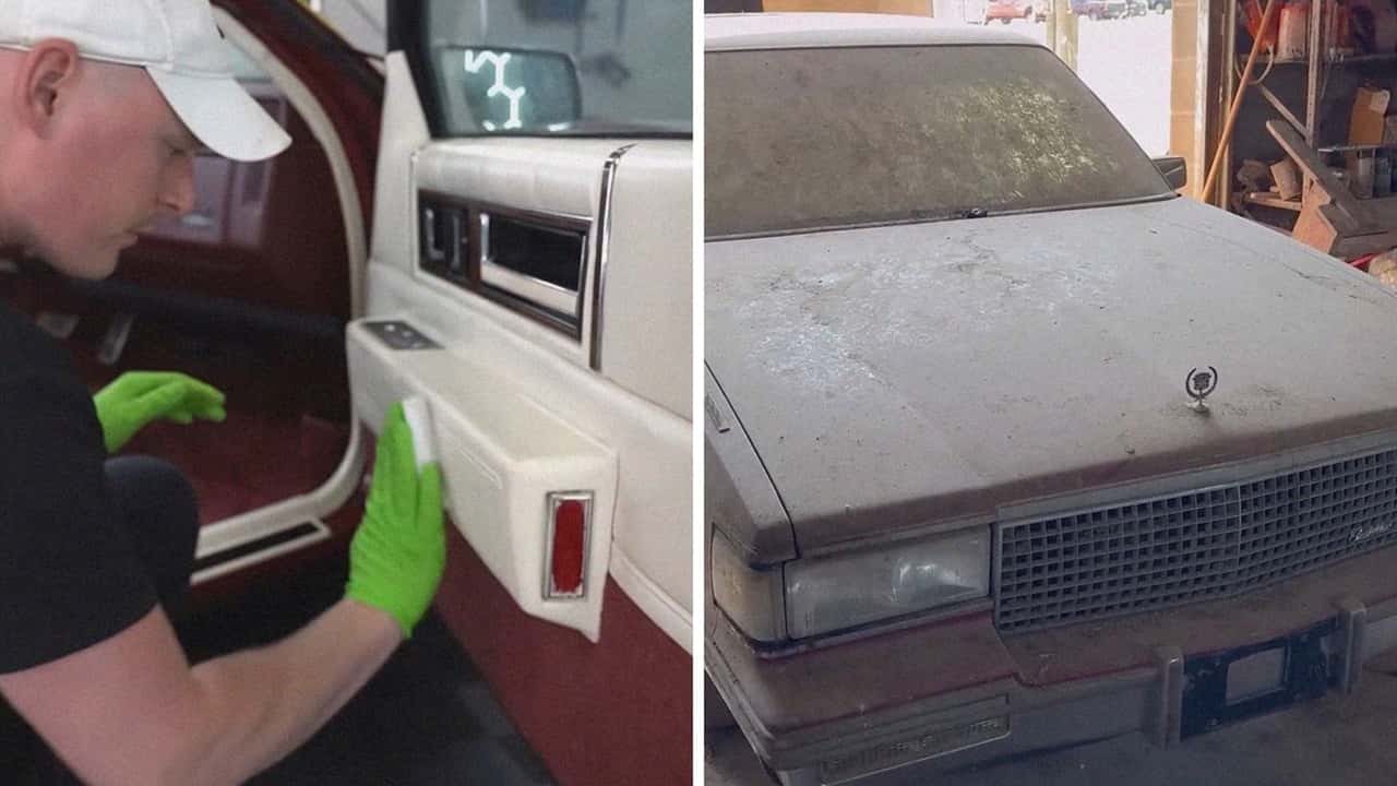 An ‘Abandoned’ Cadillac Coupe DeVille.