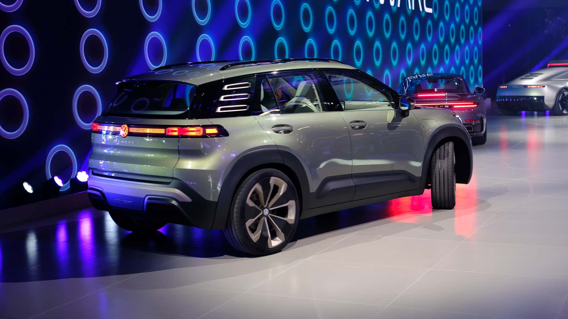 Volkswagen ID. Cross Concept, вид сзади