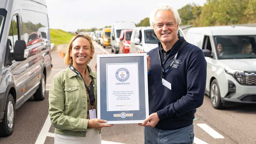 Ford Transit'ten dünya rekoru!