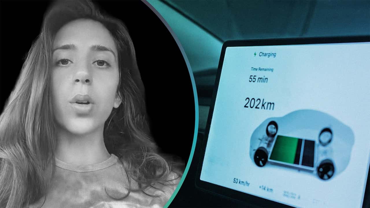 tesla battery life windows down