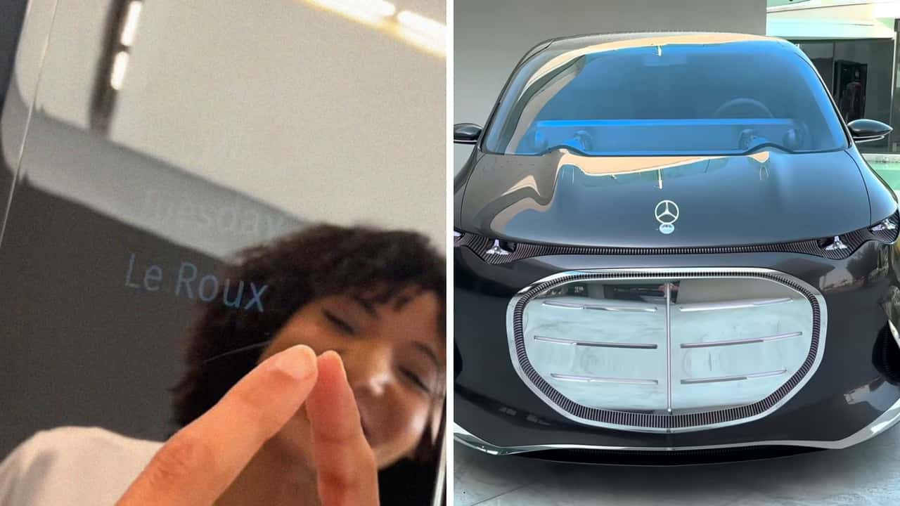 Woman Walks Up to Mercedes Vision V. Then She Unlocks It With Her Face