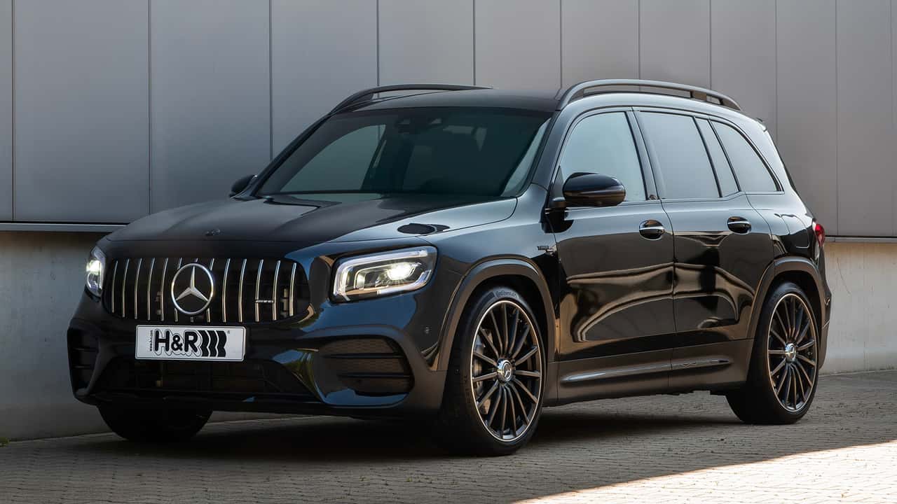 Mercedes Benz GLB 35 AMG 4Matic, 4WD - H&R Tieferlegungsfedern 28578-2 - Front
