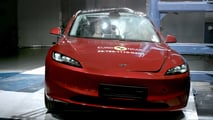 Tesla Model 3, i crash test Euro NCAP