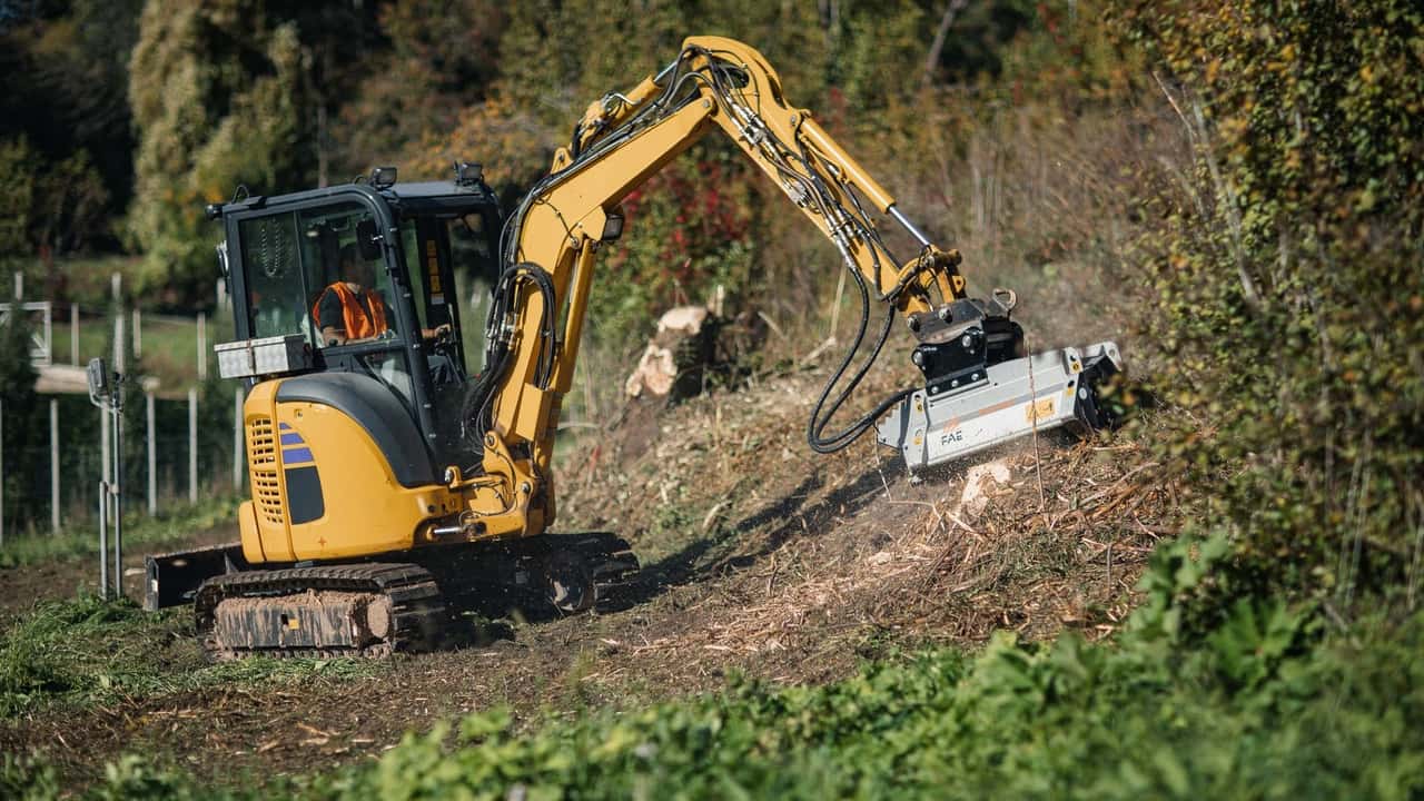 FAE BL0/EX 2025: nuova trince forestali per escavatori da 5 tonnellate