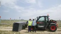 Bobcat in campo nel Delta del Po: i mezzi protagonisti di un maxi impianto agro-fotovoltaico a Loreo