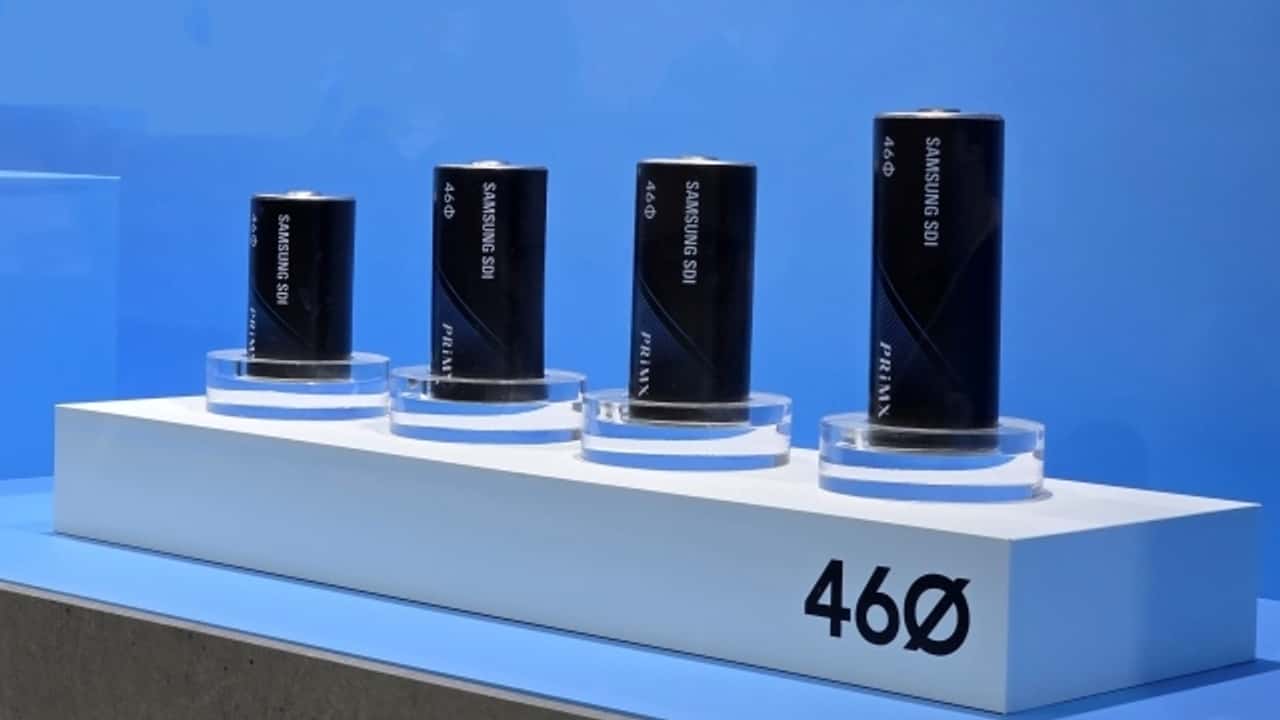 le batterie con diametro 