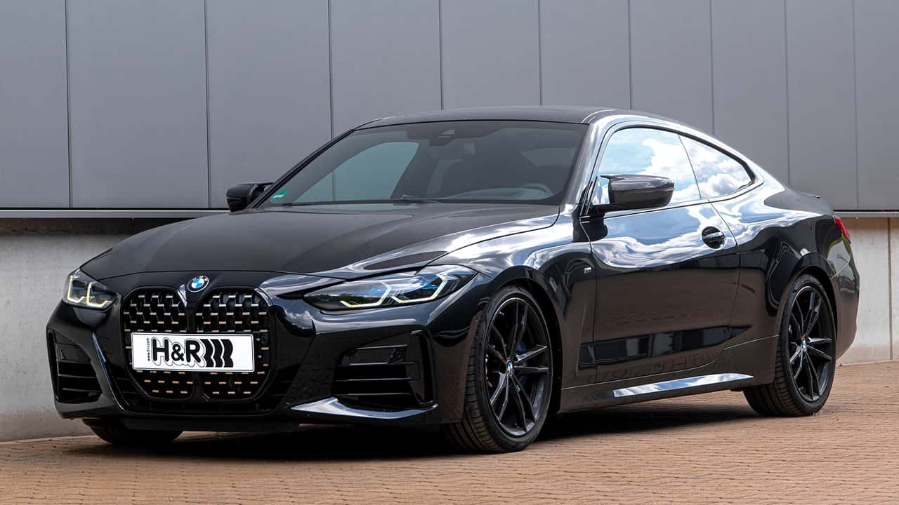 H&R-Tieferlegungsfedern für BMW M440 Coupé und Cabrio
