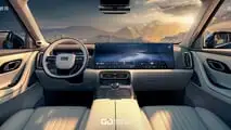 Geely Galaxy M9, gli interni