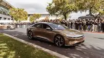 Foto - Lucid Air, la prima prova su strada