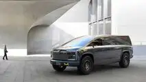 EdisonFuture EF1-V electric delivery van exterior shots