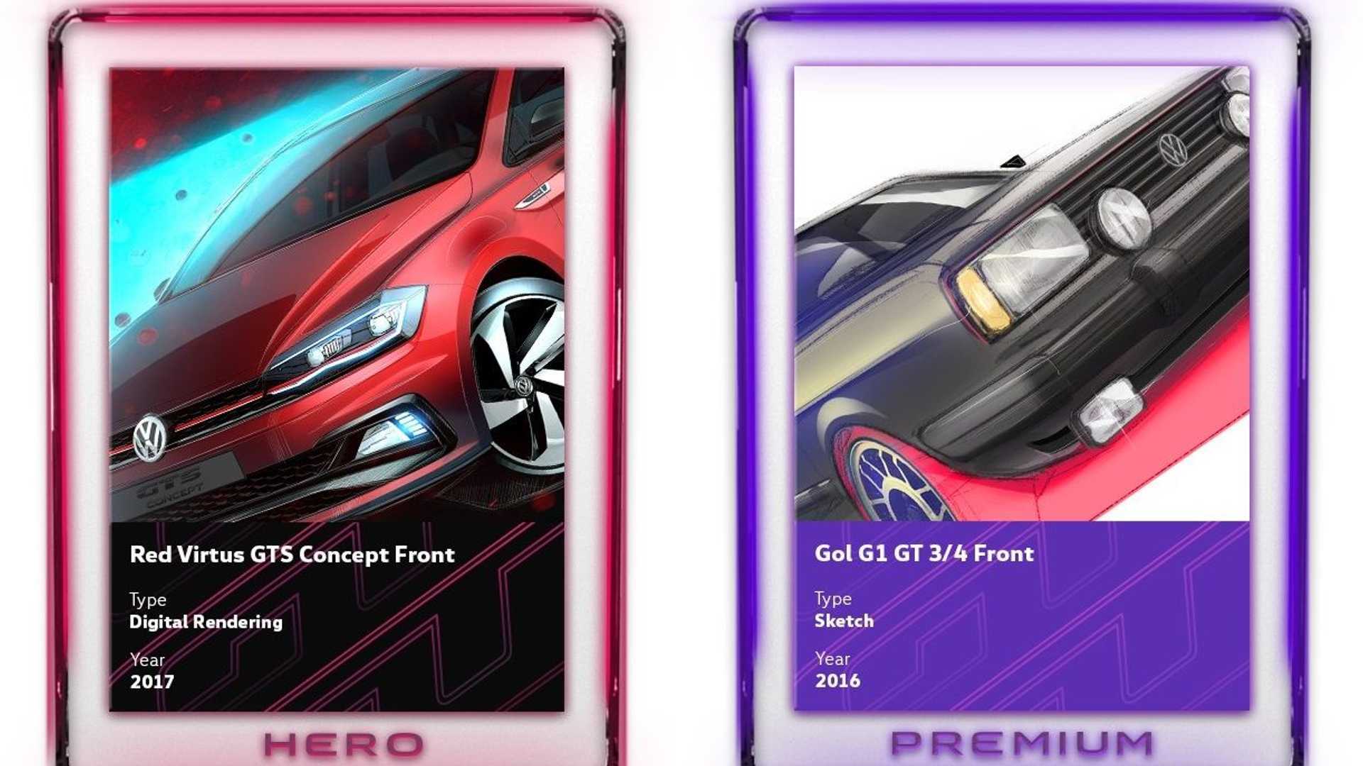 Super Trunfo digital Volkswagen lança cards colecionáveis de carros em NFT