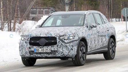 2023 Mercedes GLC Yeni Casus Fotoğrafları