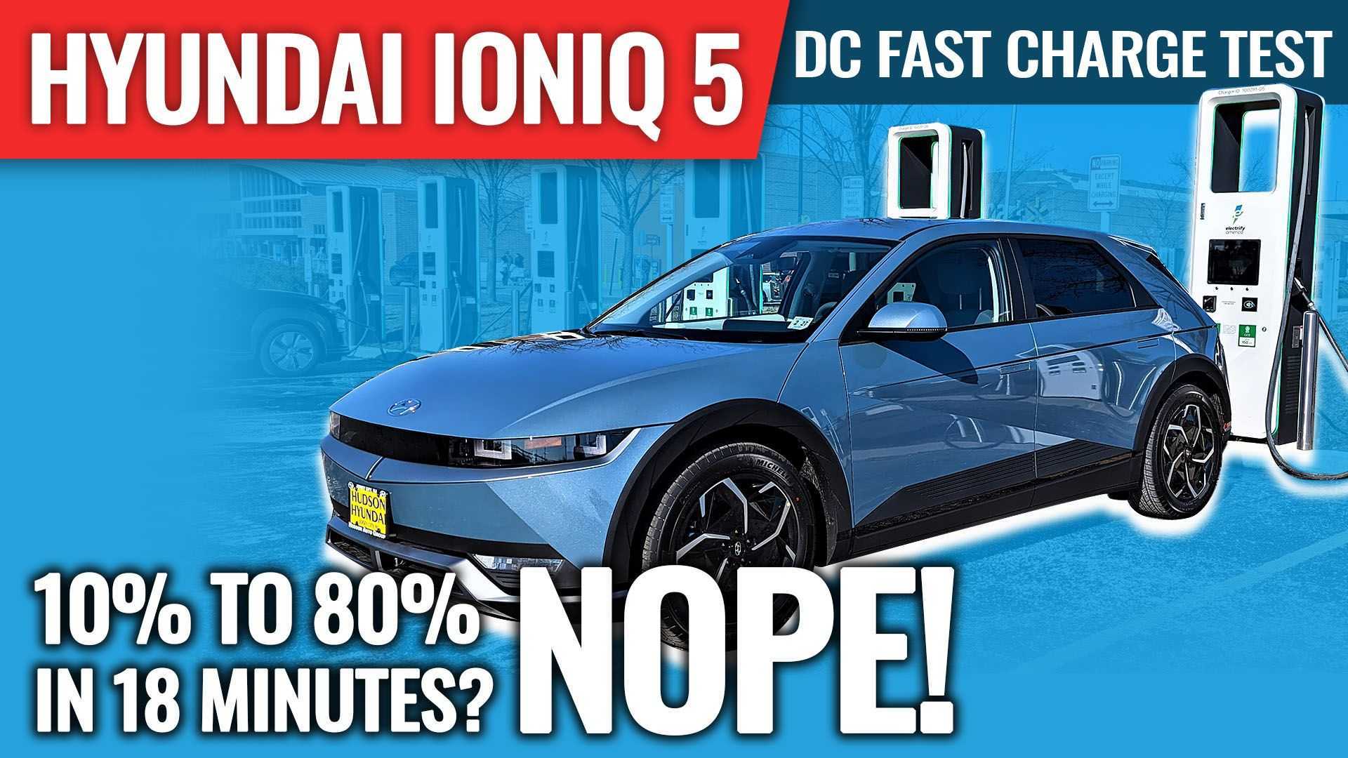 Hyundai Ioniq 5 Cold Weather DC Fast Charge Analysis - 2024 Hyundai Ioniq 5 Battery Charge Time