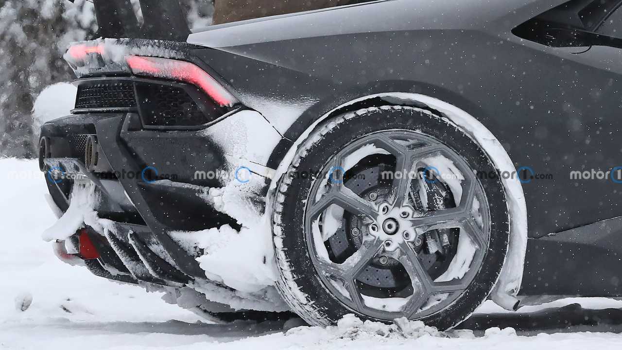 Lamborghini Huracan JV Stradale Foto spia