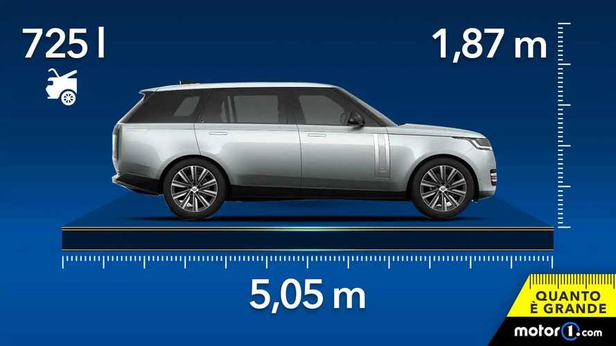 Range Rover 2022, dimensioni e bagagliaio della regina dei SUV