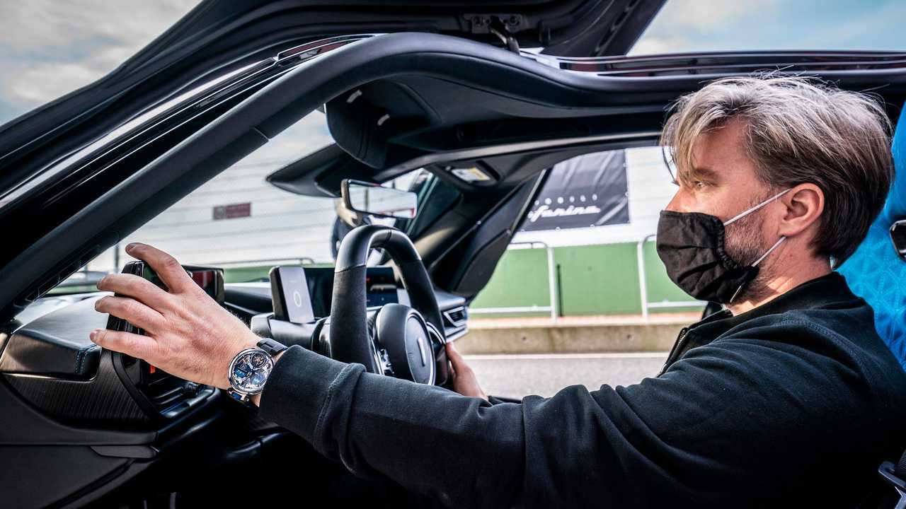 Pininfarina Battista, gli ultimi test in pista