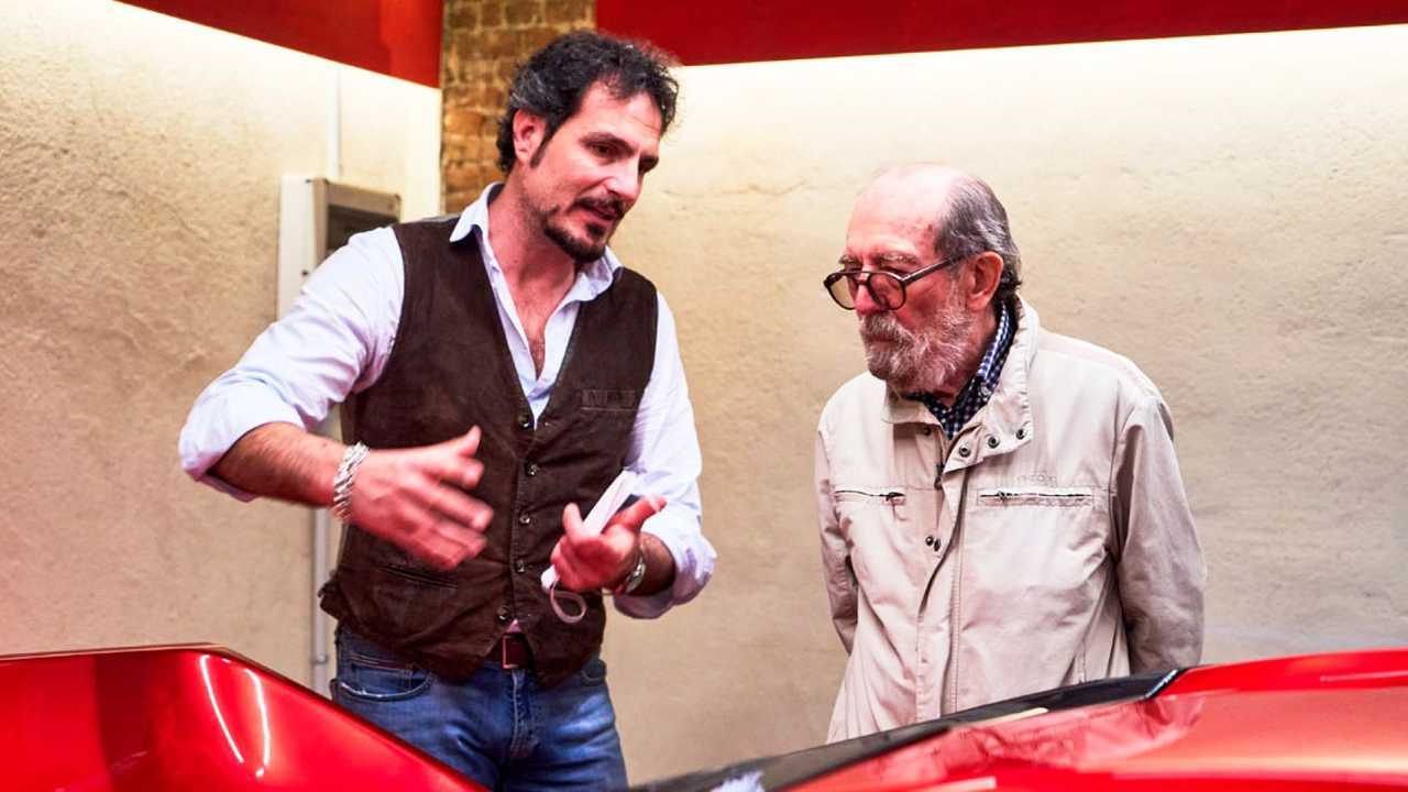 Luca Betti con l'ing. Claudio Lombardi