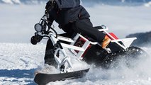 La motoslitta elettrica Moonbike