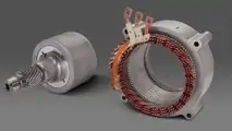 Plataforma GM Ultium: O motor EV de ímã permanente de 180 kW da GM será usado para aplicações de tração dianteira e tração nas quatro rodas.