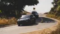 Premier essai du prototype électrique du Porsche Macan 2024