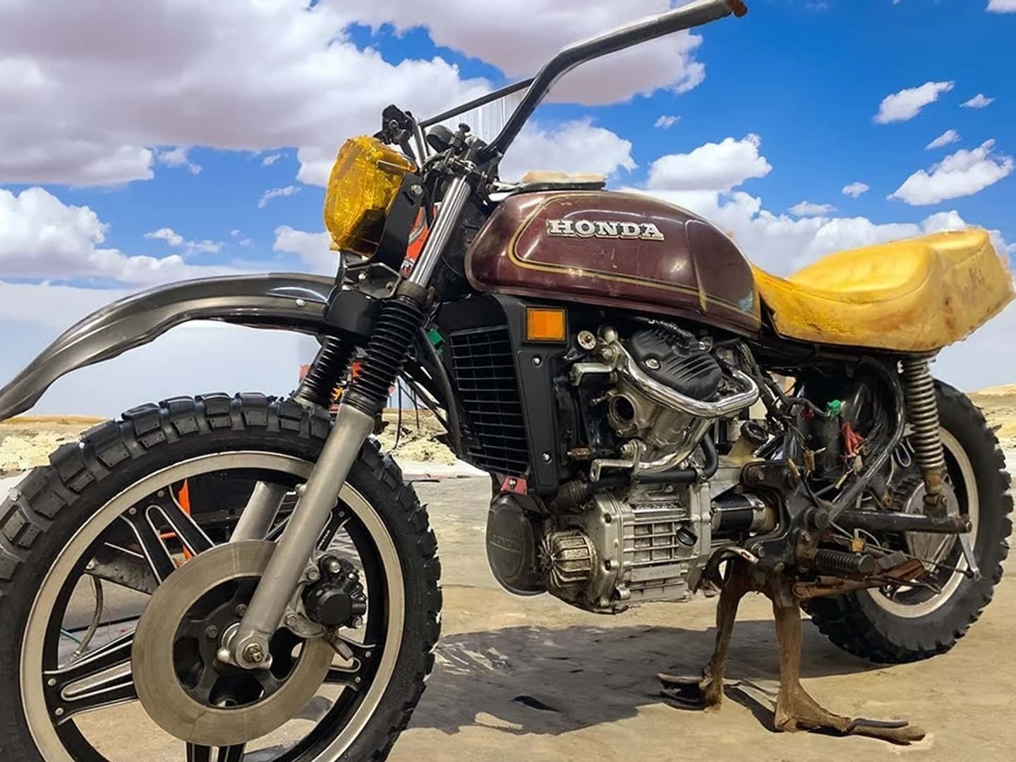 Can This Barely-Running Vintage Honda Make A Good ADV Bike?