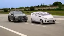 2025 BMW X3 camouflaged prototype