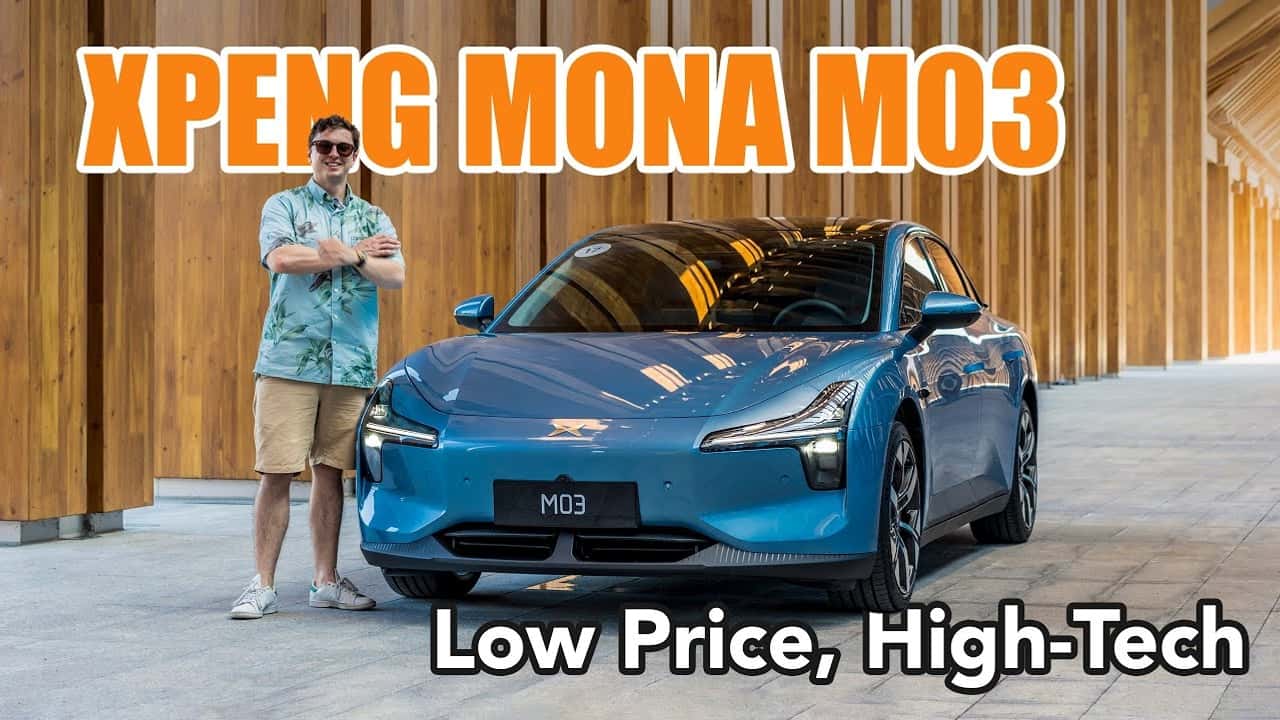 Xpeng Mona M03 impresses in first drive video (Source: Wheelsboy / YouTube)
