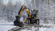 JCB Hydradig Pro: escavatore gommato porta attrezzi