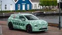 Skoda Elroq (2024) Covered Drive