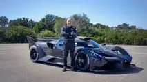 Test su pista Bugatti Bolide