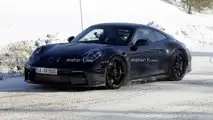صورة جاسوسية لسيارة بورش 911 GT3 تورينج