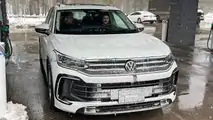 Neuer VW Tiguan als Erlkönig in dem USA