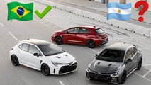 toyota gr corolla brasil argentina