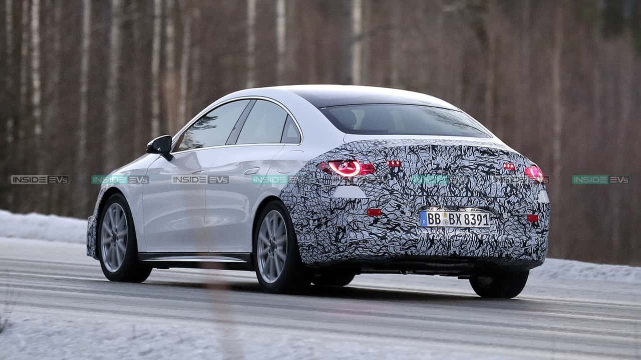 Mercedes CLA als Erlkönig